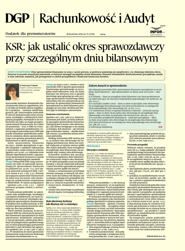 RACHUNKOWOŚĆ I AUDYT