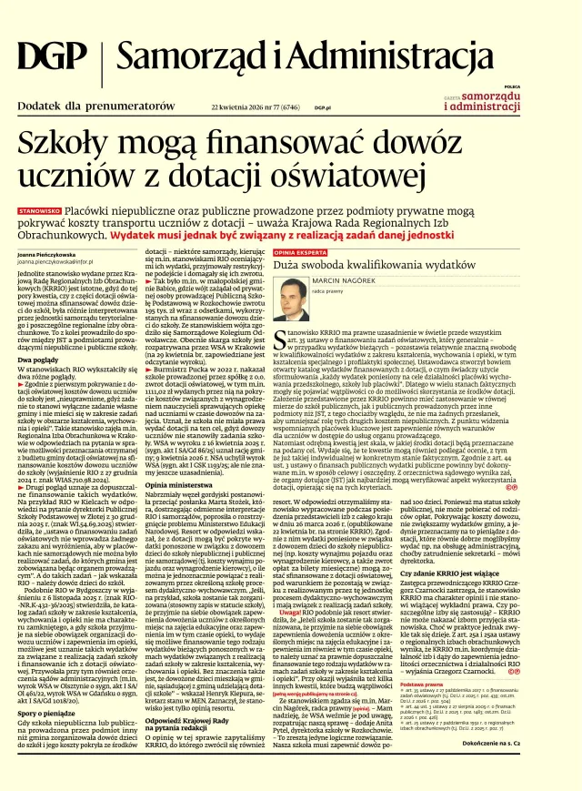 SAMORZĄD I ADMINISTRACJA