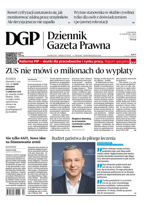 DZIENNIK GAZETA PRAWNA