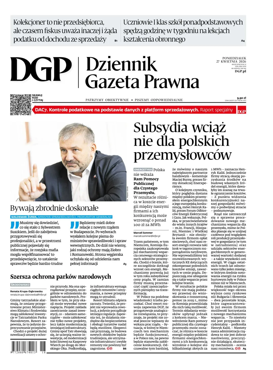DZIENNIK GAZETA PRAWNA
