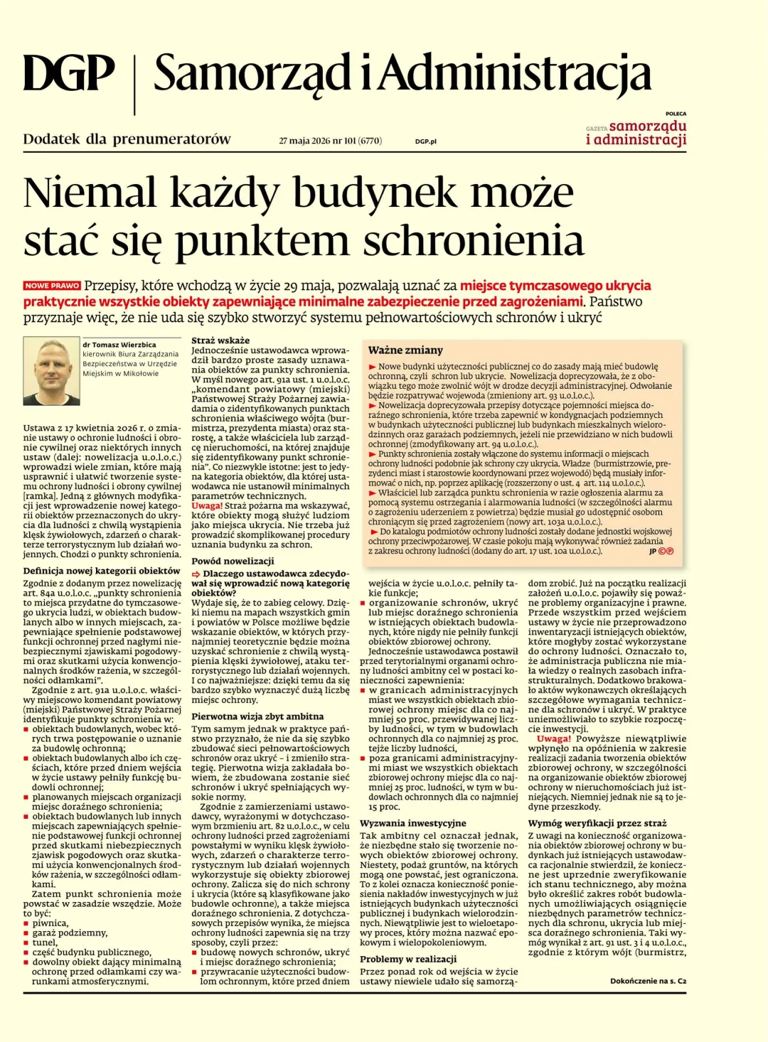 SAMORZĄD I ADMINISTRACJA