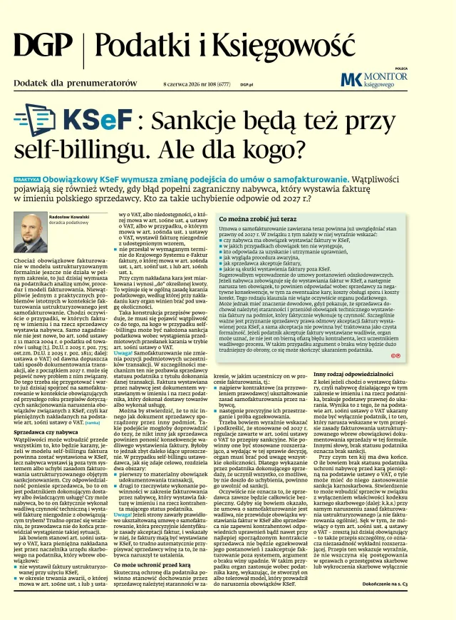 PODATKI I KSIĘGOWOŚĆ