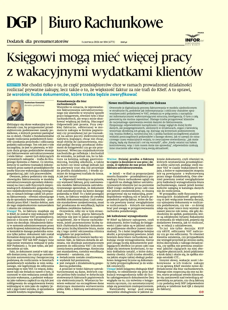 BIURO RACHUNKOWE