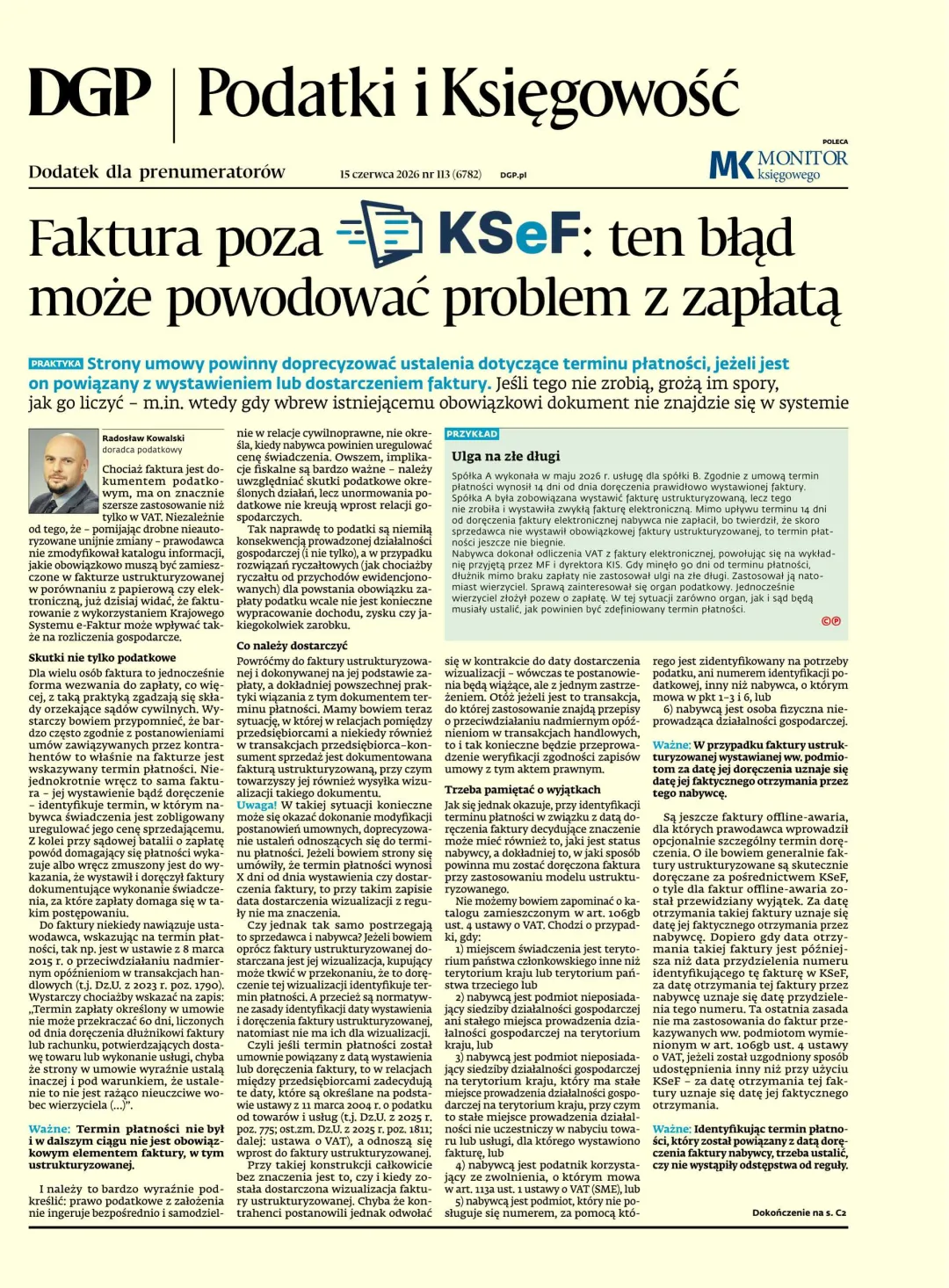 PODATKI I KSIĘGOWOŚĆ