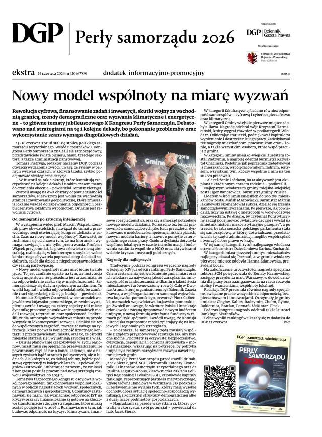 PERŁY SAMORZĄDU 2026