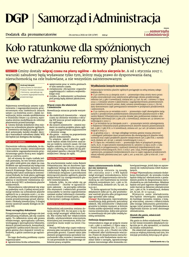 SAMORZĄD I ADMINISTRACJA