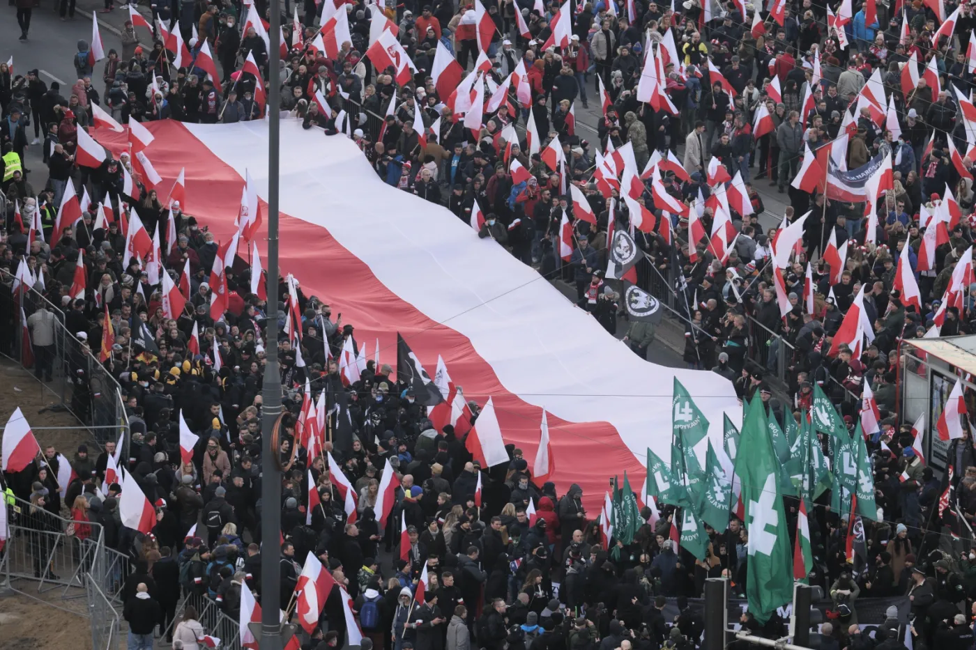 Rzecznik KSP: Dzisiejsze uroczystości zaliczają się do najbezpieczniejszych w ciągu ostatnich lat