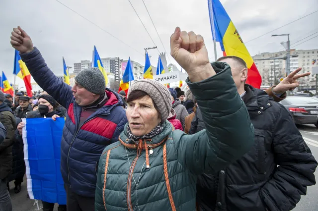 Protesty i wojna nerwów. Kreml uderza w Mołdawię
