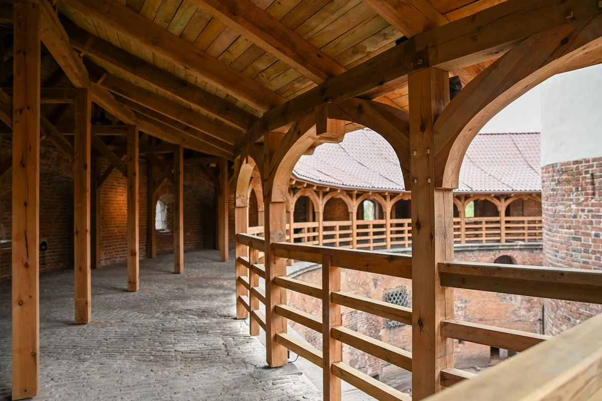 Twierdza Wisłoujście po remoncie.