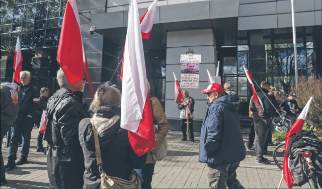 Barski przyjechał kierować prokuraturą. Nie został wpuszczony do siedziby