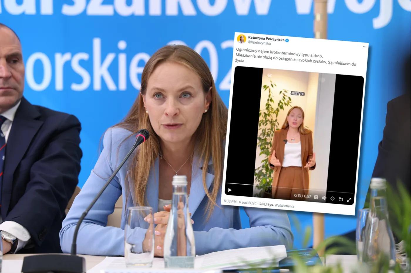 Katarzyna Pełczyńska-Nałęcz zapowiada zmiany w najmie krótkoterminowym 