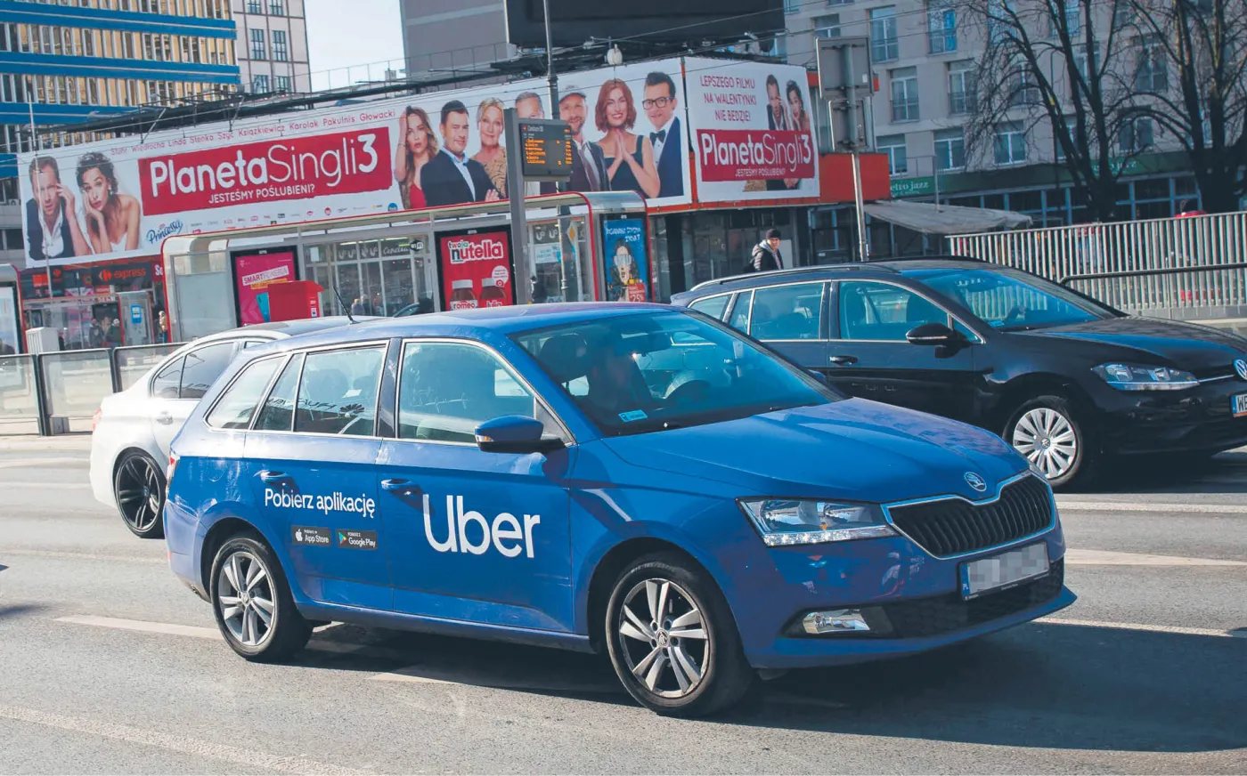 Uber pojedzie na legislacyjnej protezie