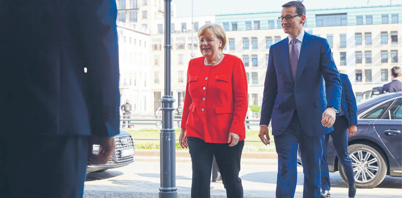 Morawiecki zabiega  o poparcie Berlina