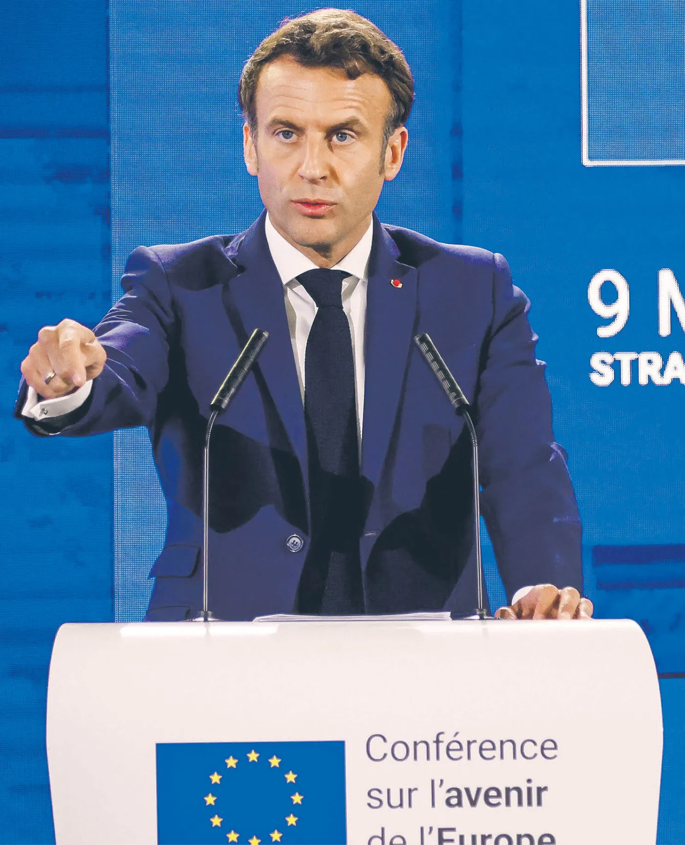 Francuski prezydent lansuje tez