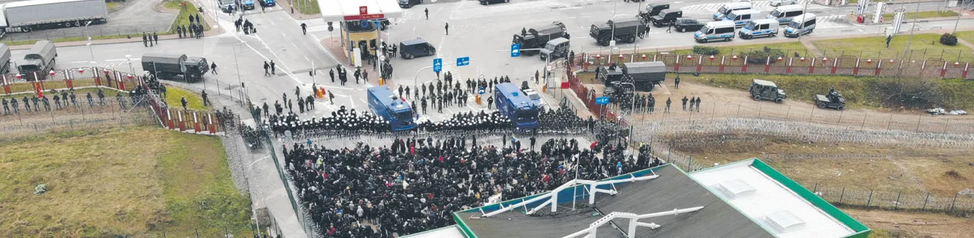 Zadyma na granicy