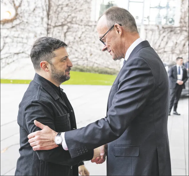 Zełenski po spotkaniach z wysłannikami USA: "Pokój musi być godny"