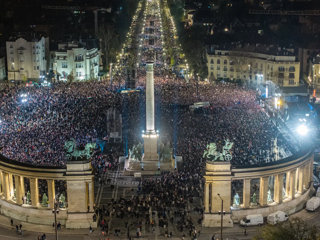 Antyrządowy koncert w Budapeszcie, @rockstarphotographers