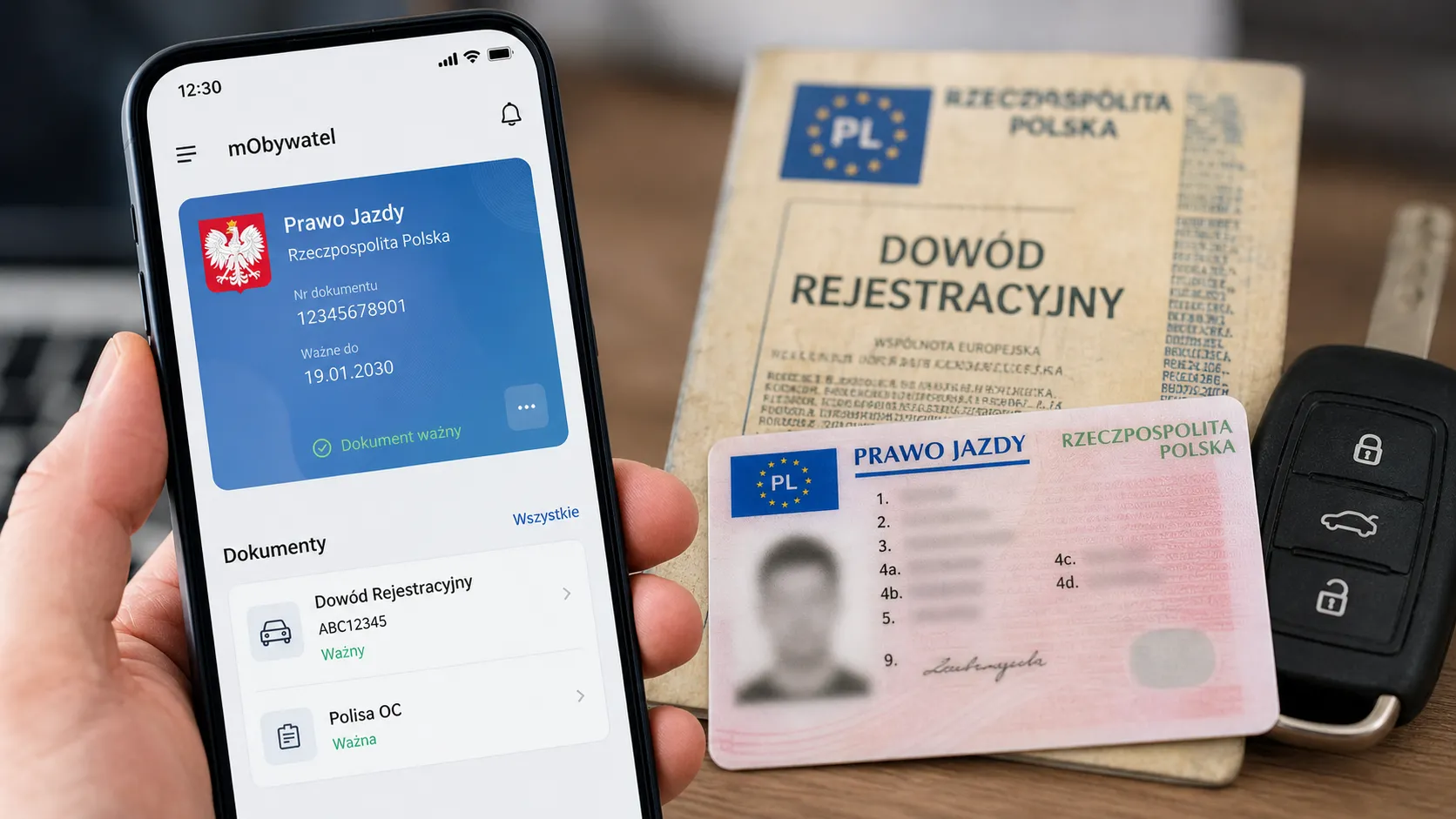 Koniec papierowych dokumentów kierowców. Rząd ujawnia daty