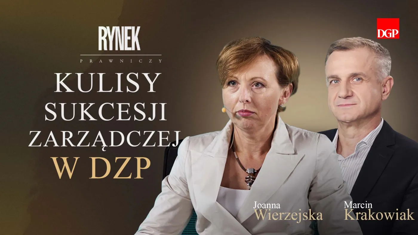 Kulisy sukcesji zarządczej w DZP [RYNEK PRAWNICZY]