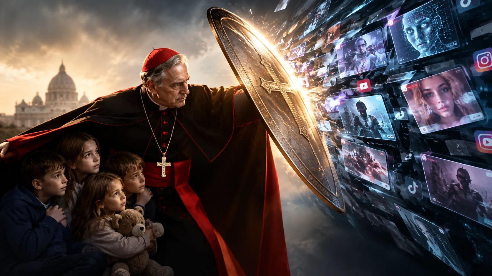 Mocna odpowiedź Watykanu na uzależnienie dzieci od internetu. Stolica apostolska wyszła ze specjalną inicjatywą