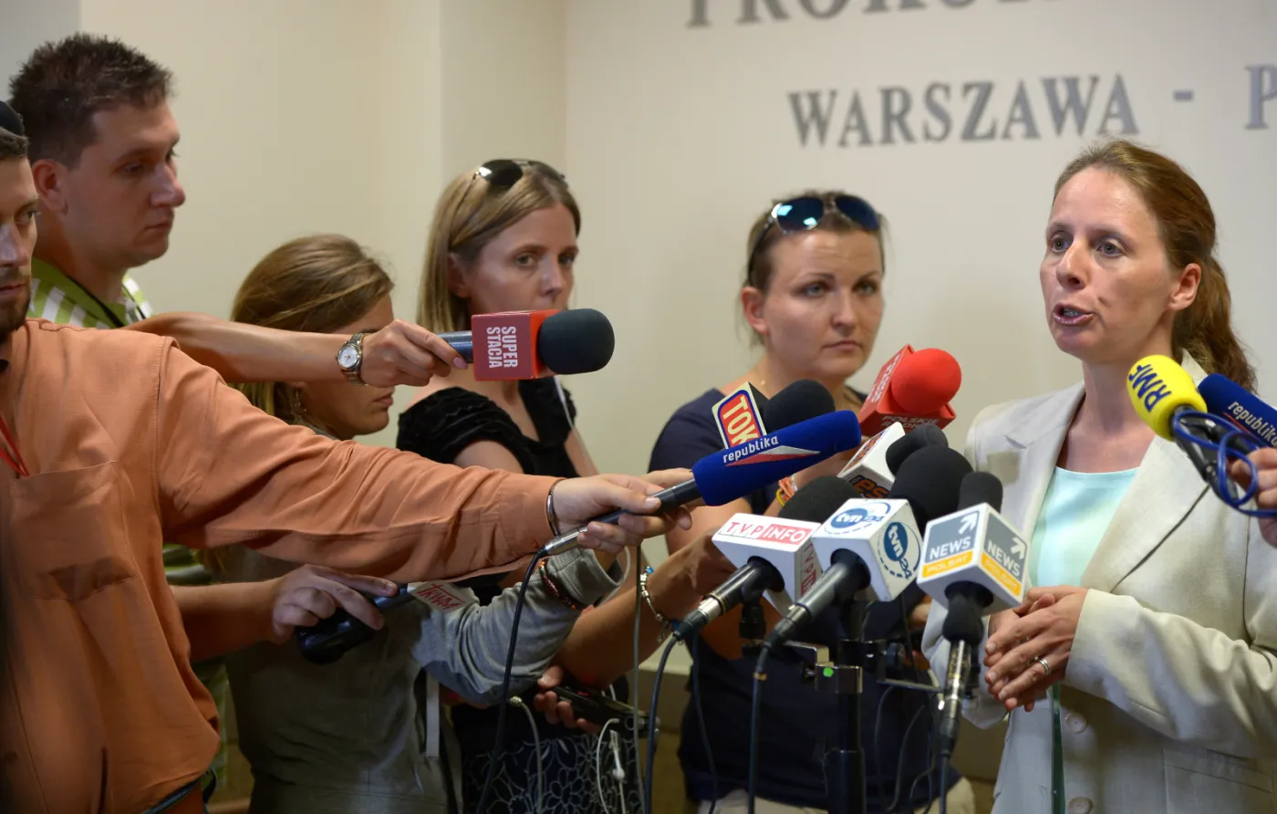 Rzeczniczka praskiej prokuratury Renata Mazur. Fot. PAP/Radek Pietruszka 