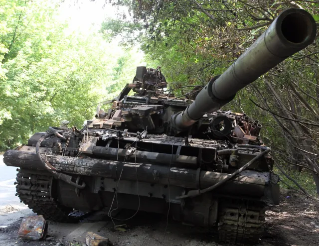 Ukraińska armia ostrzeliwana z terytorium Rosji