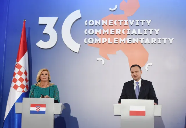Prezydenci Polski i Chorwacji o szczycie Trójmorza: Jesteśmy za spójnością Europy
