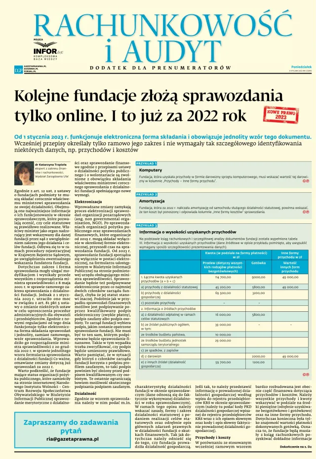 RACHUNKOWOŚĆ I AUDYT