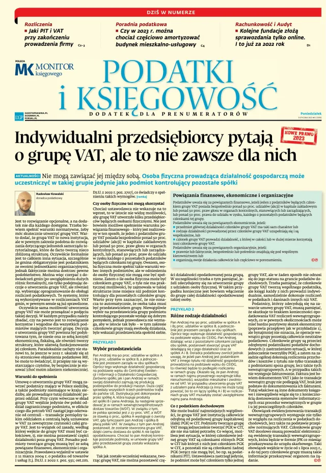 PODATKI I KSIĘGOWOŚĆ