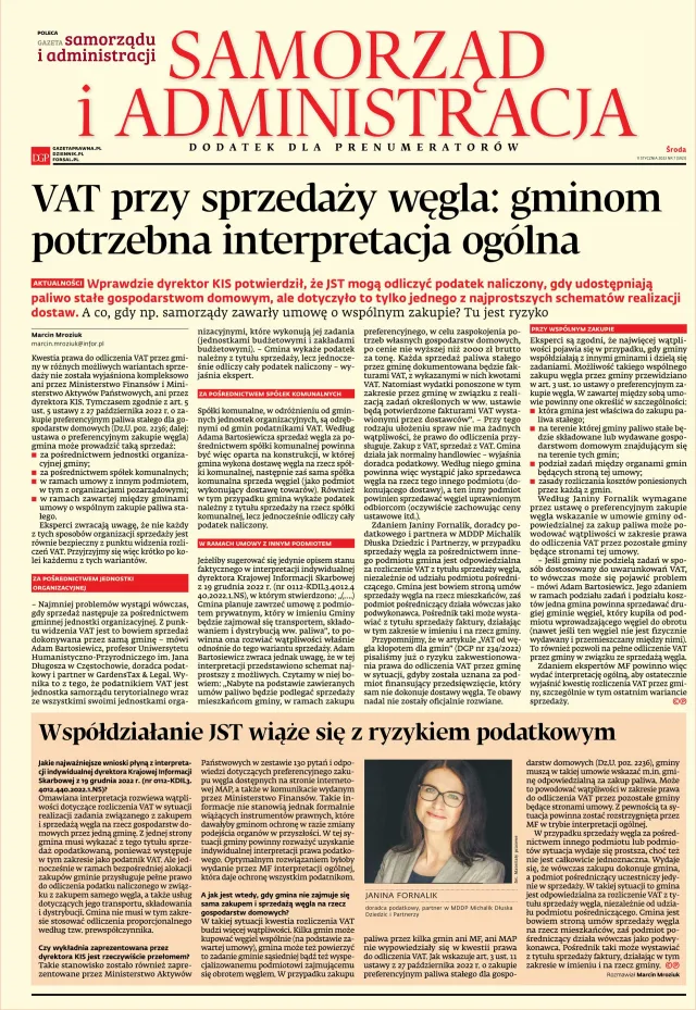 SAMORZĄD I ADMINISTRACJA