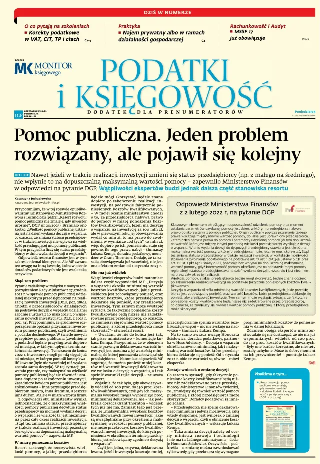 PODATKI I KSIĘGOWOŚĆ