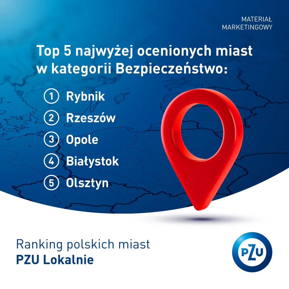 Warszawa, Lublin i Olsztyn na czele rankingu polskich miast PZU Lokalnie