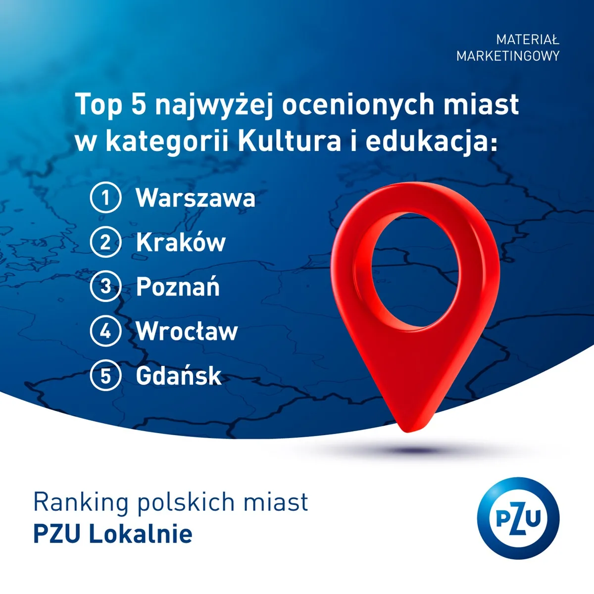 Warszawa, Lublin i Olsztyn na czele rankingu polskich miast PZU Lokalnie