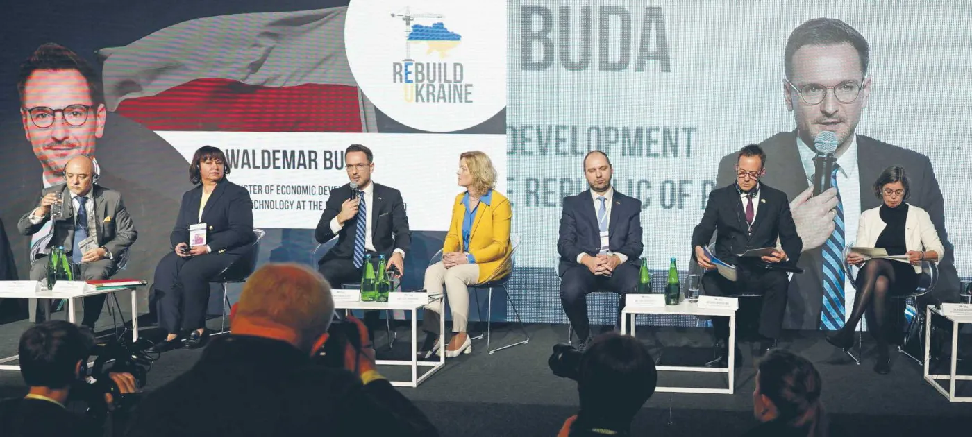 Polska może być centrum logistycznym na rzecz odbudowy Ukrainy