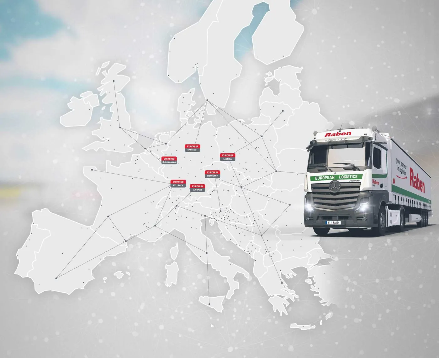 Grupa Raben: sześć nowych bram dla transportu europejskiego