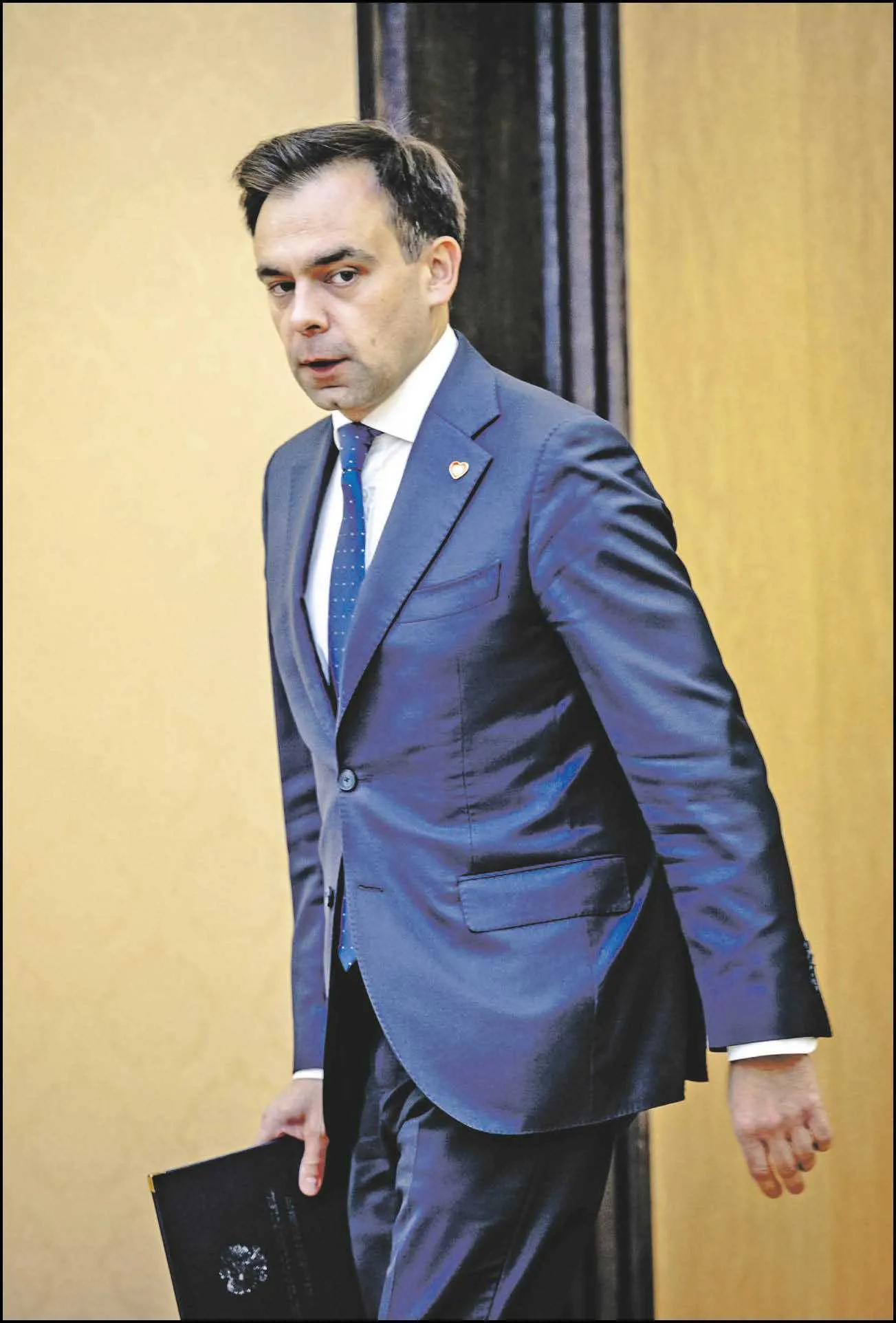 Minister finansów Andrzej Domański