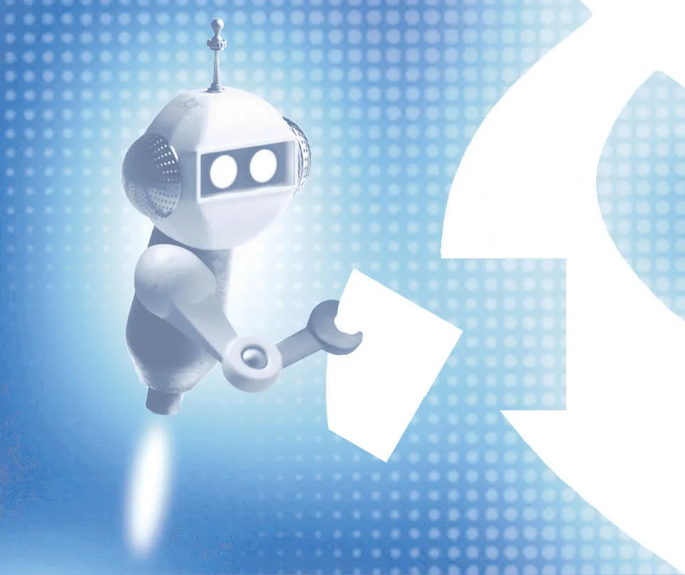 Robot wyciągający element