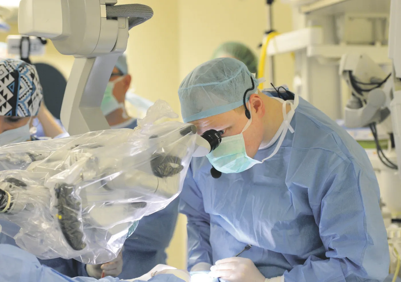 Chirurg podczas operacji