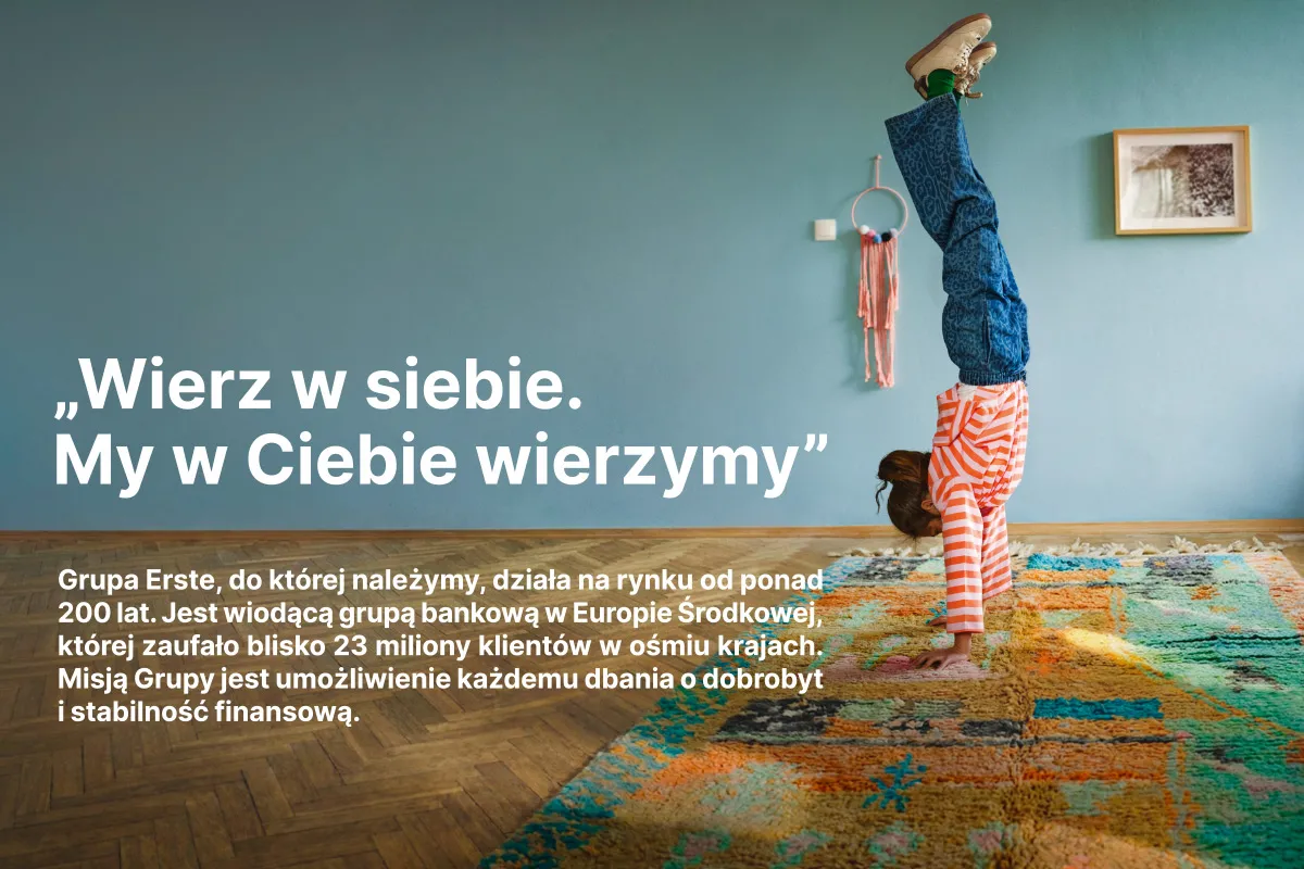 Wierz w siebie z Erste Bank Polska