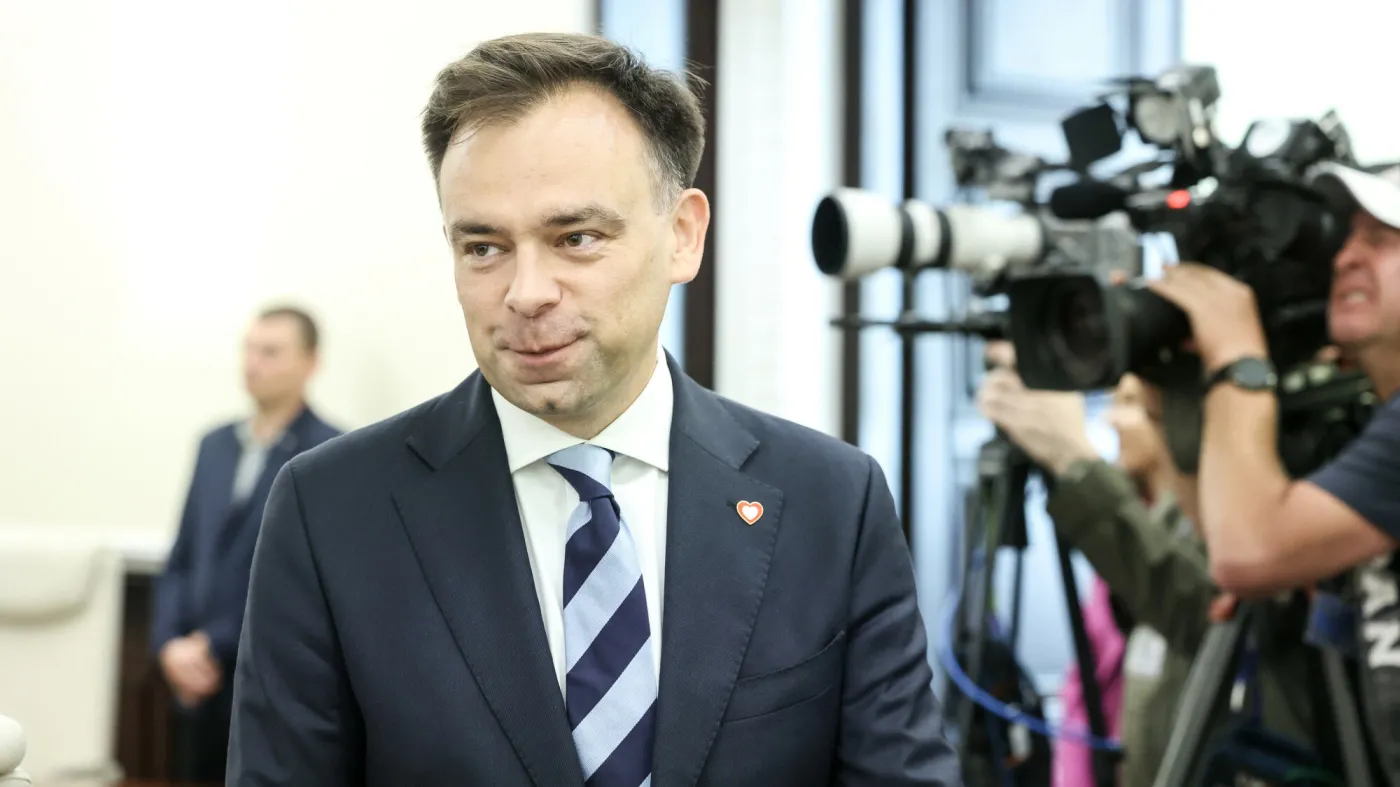21.08.2026 Warszawa Robocze posiedzenie Rady Ministrów N/z: Andrzej Domański