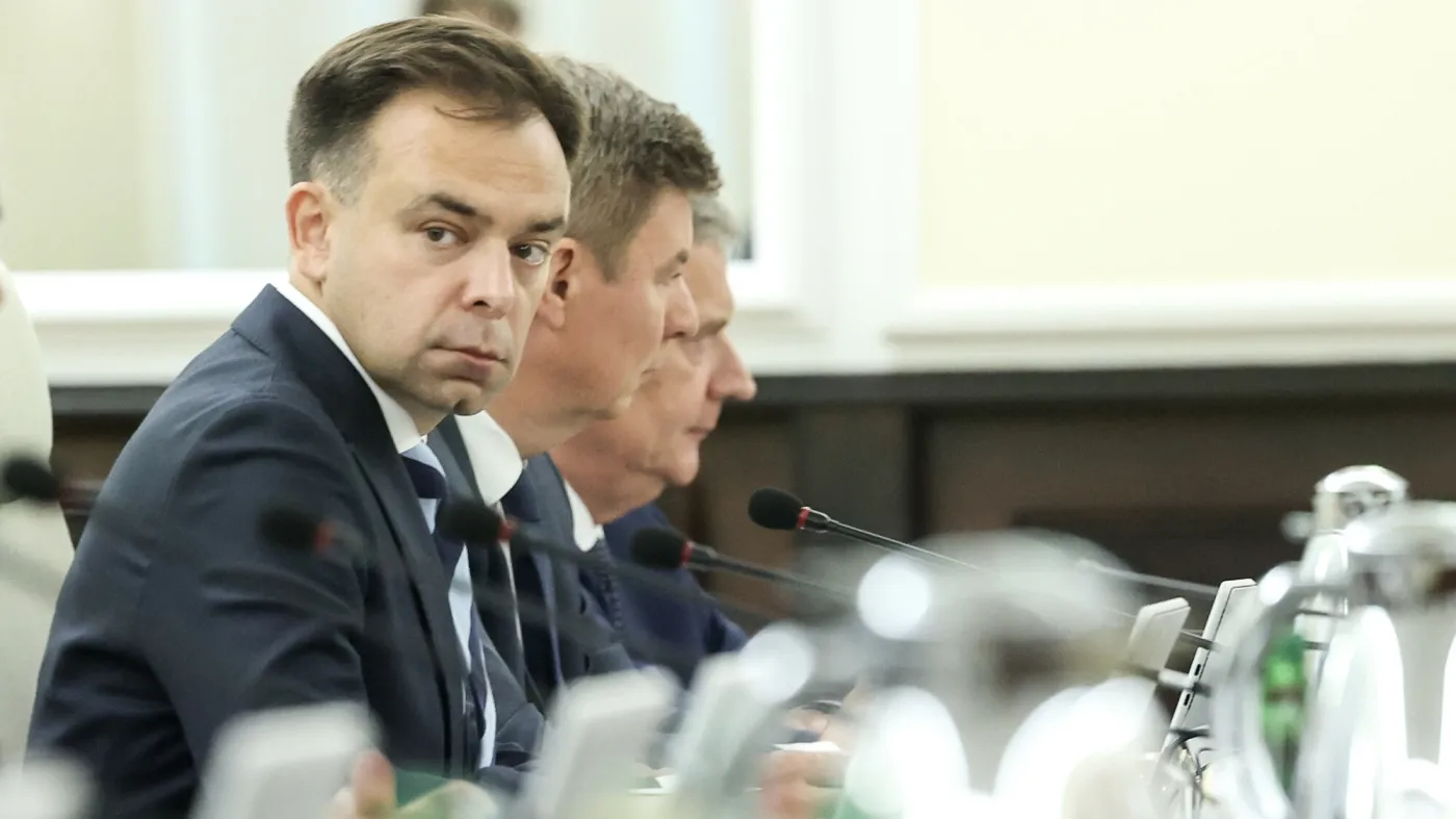 21.08.2026 Warszawa Robocze posiedzenie Rady Ministrów N/z: Andrzej Domański