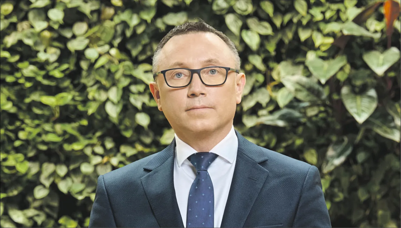 Dyrektor generalny firmy Budimex, Artur Popko.