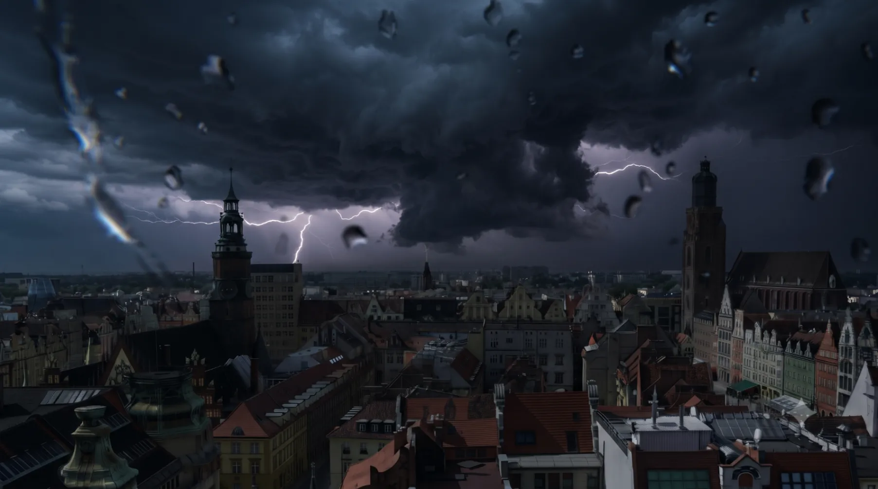 Ulewy sparaliżowały Wrocław. Zalane ulice i zmiany w komunikacji miejskiej