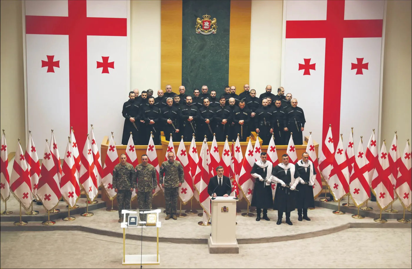 Zurabiszwili nie zmieniła pałacu w twierdzę