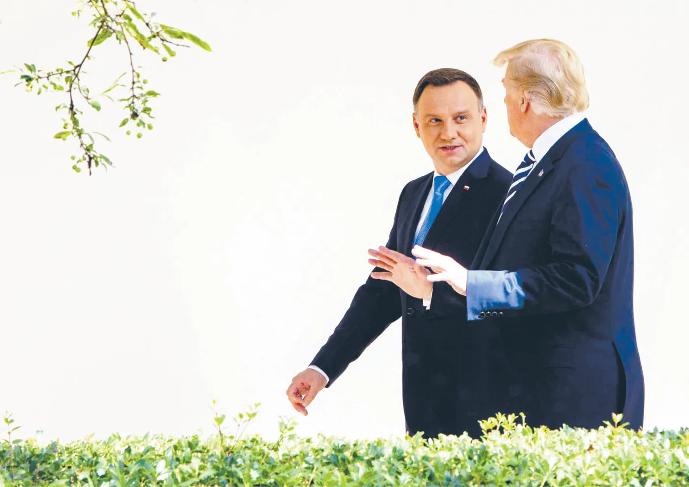 Duda porozmawia w Nowym Jorku z Trumpem