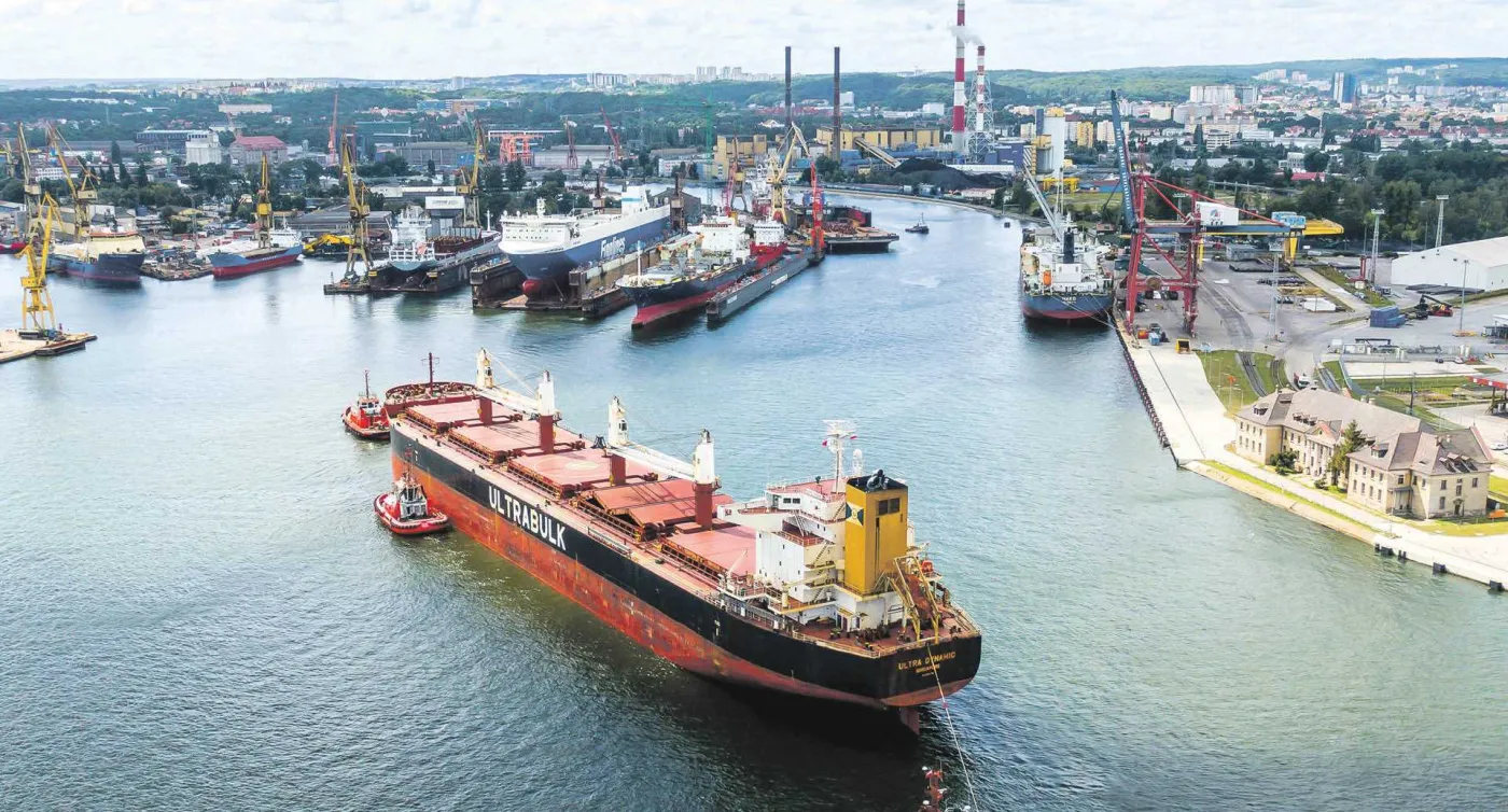 Port Gdański, nabrzeża Rudowe i Węglowe