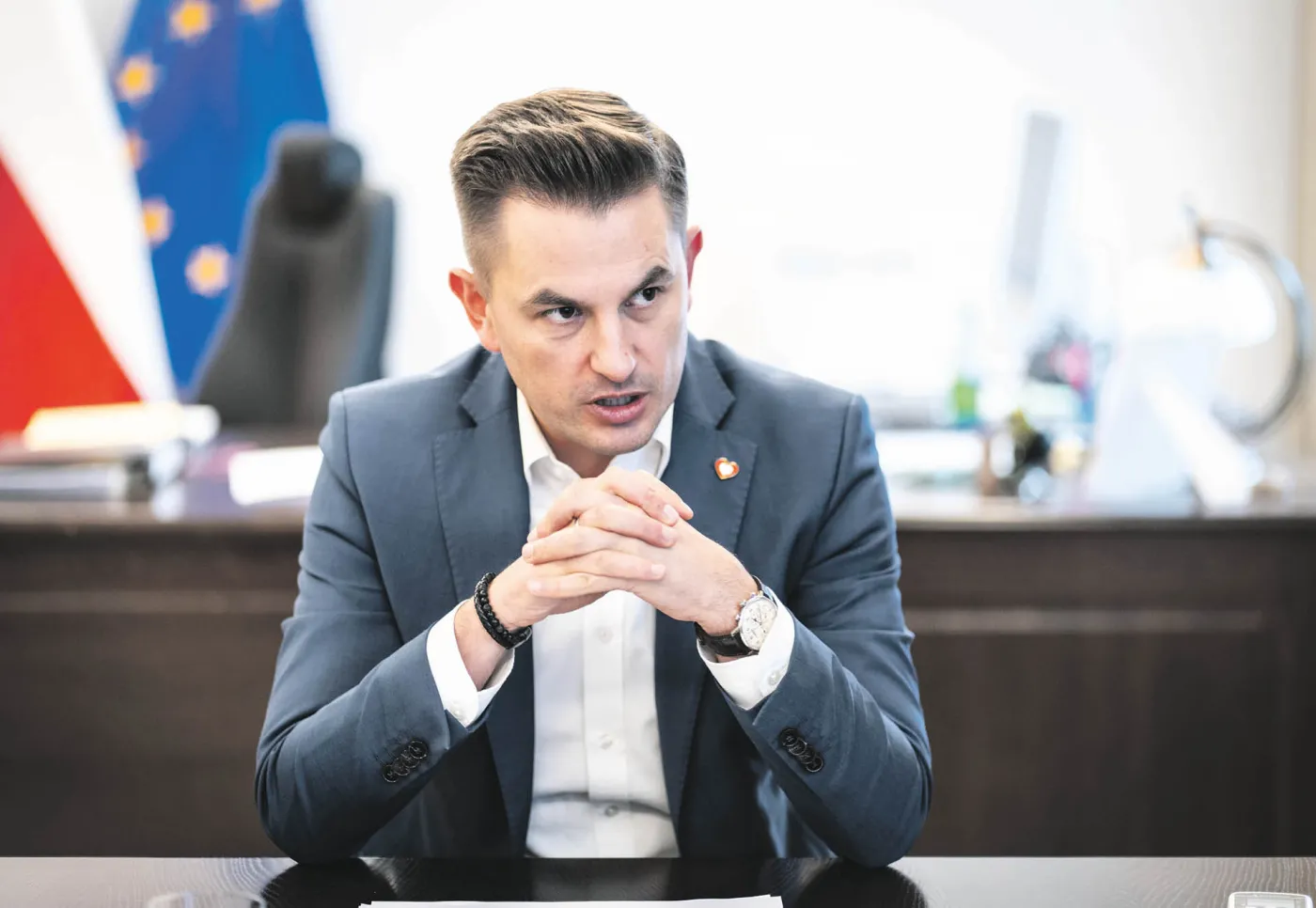 Arkadiusz Myrcha, poseł Koalicji Obywatelskiej, wiceminister sprawiedliwości