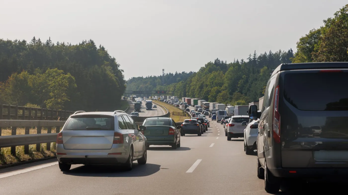 korek na autostradzie