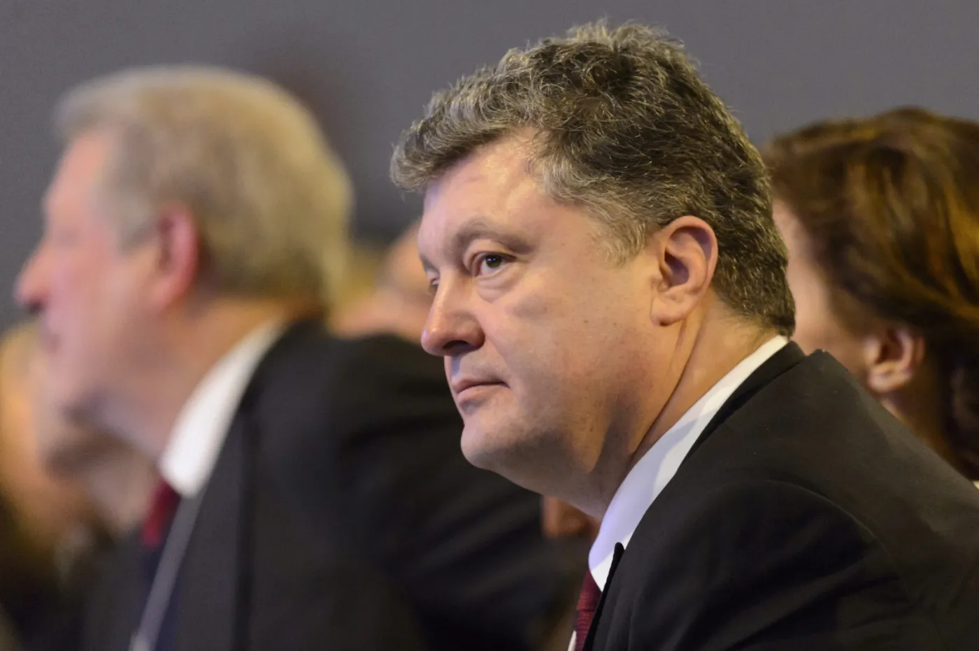 Petro Poroszenko na otwarciu Światowego Forum Ekonomicznego w Davos