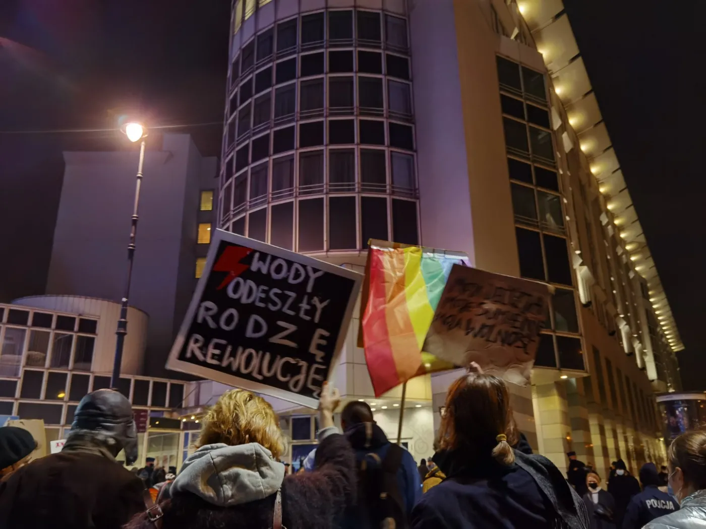 Strajk Kobiet w Warszawie 18 listopada 2020 r.